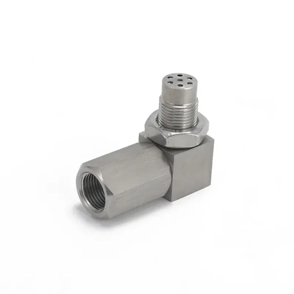 90 Degree O2 Sensor Spacer Adapter M18x1.5 90 degree 02 sensor Spacer Extender Mini Cat - Image 2