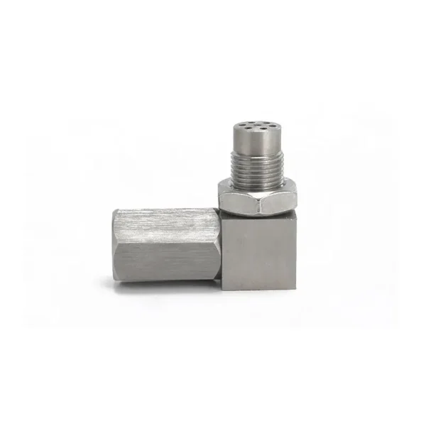 90 Degree O2 Sensor Spacer Adapter M18x1.5 90 degree 02 sensor Spacer Extender Mini Cat