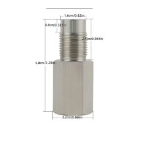 Mini Catalizador O2 Sensor Spacer