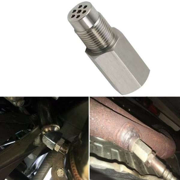 o2 sensor spacer install location