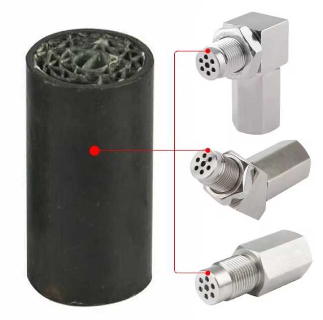 Replacement mini catalytic converter ceramic substrate For Oxygen Sensor Spacer